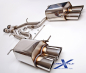 Preview: 4-Rohr Halbanlage SLK R171 280, 350