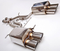 Preview: 4-Rohr Halbanlage SLK R171 200