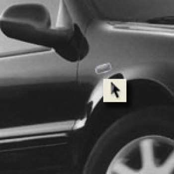 Chromrahmen für Seitenblinker