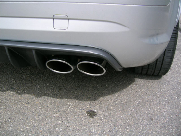 RS-Heckdiffusor für AMG-Stoßfänger