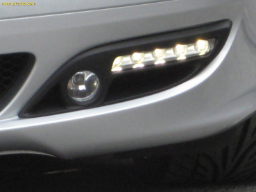 LED-Tagfahrlicht SLK R171 Serienstoßfänger bis Facelift