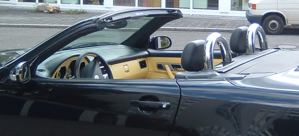 SLK R170 SET Roadster-Überrollbügel mit passendem Windschott