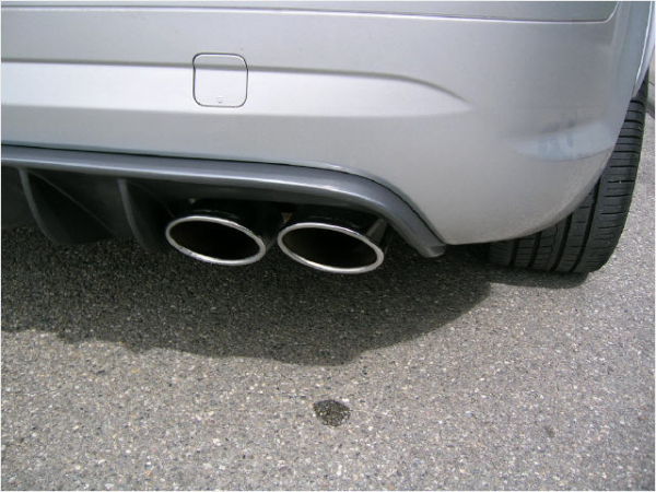 RS-Heckdiffusor für AMG-Stoßfänger