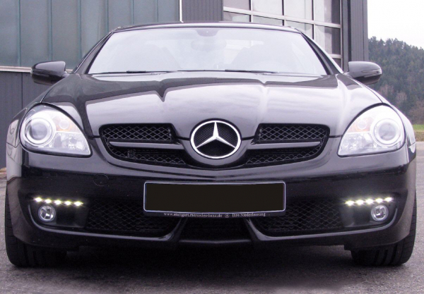 LED-Tagfahrlicht SLK R171 Serienstoßfänger ab Facelift