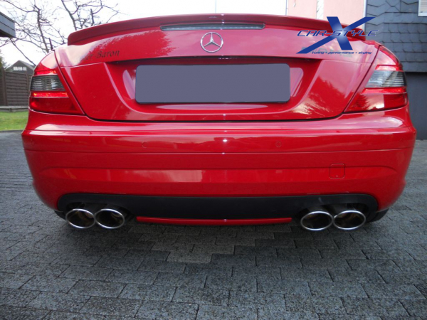 4-Rohr Halbanlage SLK R171 280, 350