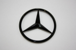 Mercedes-Stern für Kofferraumdeckel in schwarz hochglanz oder matt